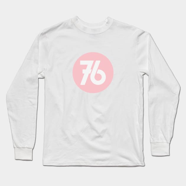 76 - pink Long Sleeve T-Shirt by bembureda